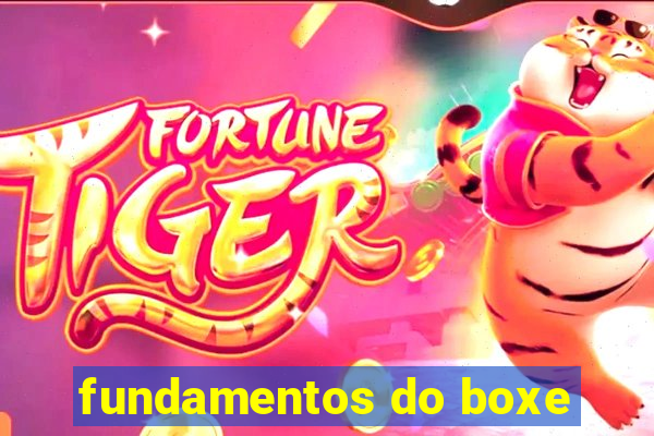 fundamentos do boxe